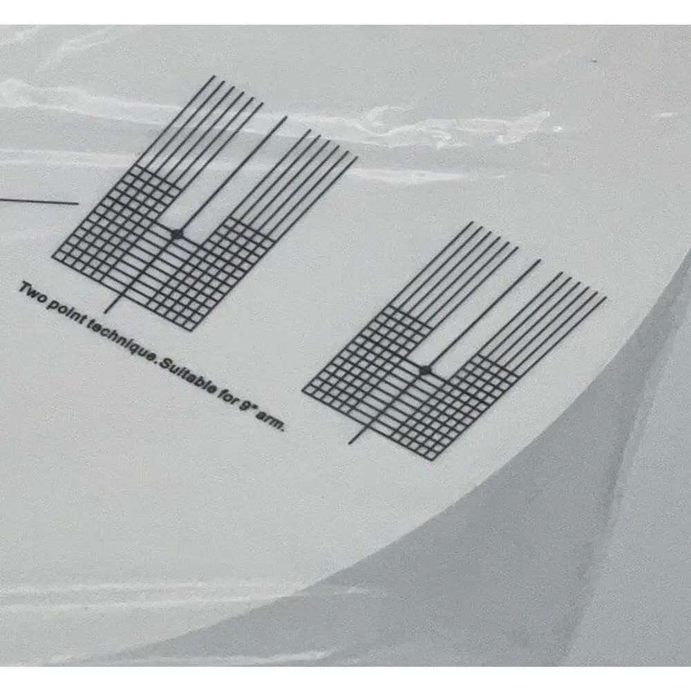 Record Pickup Calibration Plate Alignment Tool for Turntable Accessories